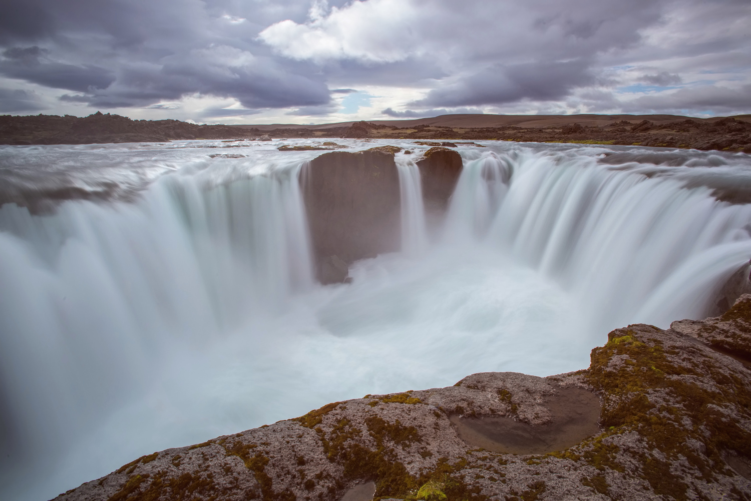 The Hrafnabjargarfoss Waterfall (Iceland)